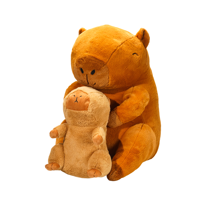 Adorable capybara plush toy in different sizes